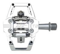 Coppia De Pédales HT-T2 Argent 966000055 HT-COMPONENTS Pédales Vélo MTB