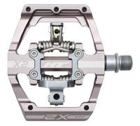 Coppia De Pédales HT-X2 Gris 966000130 HT-COMPONENTS Pédales Vélo MTB