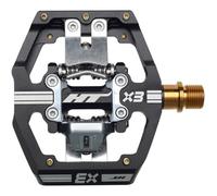 Coppia De Pédales HT-X3T Noir/Gris 966000041 HT-COMPONENTS Pédales Vélo MTB