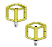 Coppia De Pédales MTB Flat A3-ZP R Jaune 92406 Acid Flat Vélo Pédales