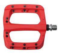 Coppia De Pédales PA03A Rouge 966000293 HT-COMPONENTS Flat Bici Pédales