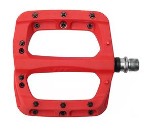 Coppia De Pédales PA03A Rouge 966000293 HT-COMPONENTS Flat Bici Pédales