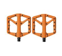 Coppia De Pédales Stamp 1 Small Orange CB16392 Crank Brothers Flat Bici Pédales