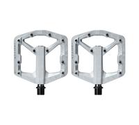 Coppia De Pédales Stamp 2 Small Argent CB16364 Crank Brothers Plat Bici Pédales