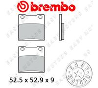 Coppia De Plaquettes De Frein Brembo Arrière Pour Suzuki Wolf 250 90> 07KS05.SP