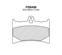 Coppia De Plaquettes De Frein Ferodo FDB498ST