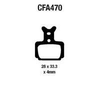 Ebc Plaquettes De Frein à Disque Cfa470hh Formula One/mega/r1/rx/t2