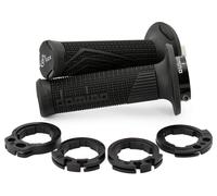 Domino D100 Off Road Color D-lock Grips Noir