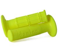 Domino Paire de poignées Off Road Jaune fluo