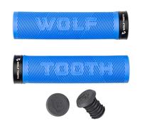 Coppia De Poignées Echo Lock/On Bleu/Noir 484042000 Wolftooth Vélo MTB