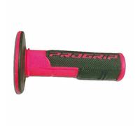 Coppia De Poignées Moto Cross PROGRIP 801 Fuchsia Fluo