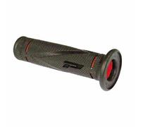 Coppia De Poignées Moto Racing Perforées PROGRIP 838 Rouge