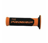 Coppia De Poignées Moto Scooter PROGRIP 732 Orange