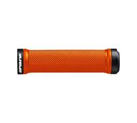 Coppia De Poignées Spoon Lock-On 30Mm X 130Mm Orange SPGRP002020 SPANK Vélo MTB