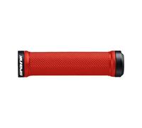 Coppia De Poignées Spoon Lock-On 30Mm X 130Mm Rouge SPGRP002013 SPANK Vélo MTB
