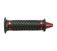 Coppia De Poignées STR8 Noires Avec Pointes Coniques Rouges