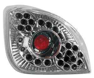 Coppia De Projecteurs Posteriori LED Ford Fiesta IV (8/95-1/02) Chromé Le