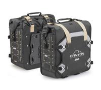 Coppia De Sacoches Latérales Unifit GIVI GRT709B CANYON Imperméables 35L