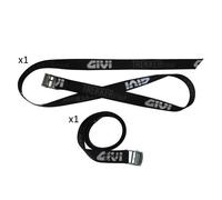Coppia De Sangles GIVI S351 Pour Top Case/Sacoche Arrière Moto, Universel, Noir