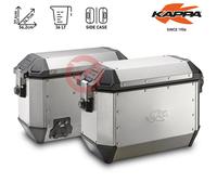 Coppia De Valises Latérales 36L Aluminium KAPPA MONOKEY K'MISSION KMS36APACK2