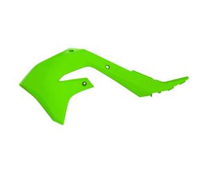 Coppia Déflecteurs Radiateur Vert POLISPORT Pour Kawasaki KX F 450 2019-2020
