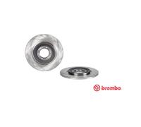 Coppia Disques De Frein Arrière Alfa 75 - Giulietta - GTV BREMBO Pour 60526121