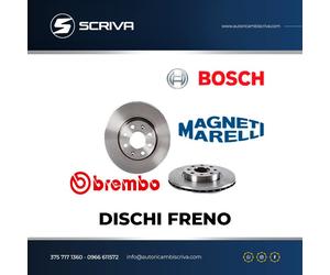 Coppia Disques De Frein Avant Alfa Mito Fiat Bravo Stilo Lancia Delta 09518030