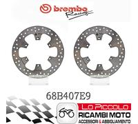 Coppia Disques De Frein Avant Brembo Série Or Fixes Triumph 900 Tiger 885 1996