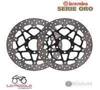 Coppia Disques De Frein Avant Brembo Série Or Flottants Suzuki 750 GSX R 1996