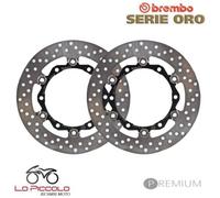 Coppia Disques De Frein Avant Brembo SR Or Flottants Yamaha T-Max 500 Abs 2012