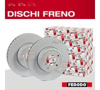 Coppia Disques De Frein Avant Peugeot 307 (3A/C) 1.6 HDi 110 04> Ferodo DDF1140