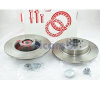 Coppia Disques De Frein Essieu Arrière Pour Renault Clio Megane Scenic 713630750
