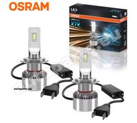Coppia Kit 2 Lampes Osram H7 64210DWXTR Pour Phare Auto Lumière Blanche 6000K