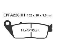 Ebc Epfa-hh Series Epfa226hh Sintered Brake Pads Noir
