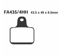 Coppia Pastilles EBC HH FA435/4HH