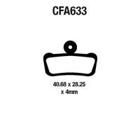 Coppia Pastilles EBC MTB CFA633R