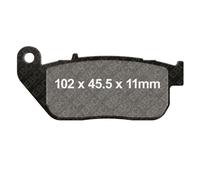 Coppia Pastilles EBC V FA381V 737.00.76 H-D 1200 XLR S.Ster Rdster 2004-2008