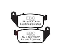 Coppia Pastilles EBC V FA381V H-D 883 XLC Sportster Cust 2004-2016
