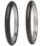 Coppia Pneus Cyclomoteur Mitas 2 1/4-16 38J Garelli Vip 3 Vintage