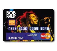 COPPIA - Sticker Autocollant Carte Bancaire - Bob Marley 3 - COPPIA - Démarquez-vous en personnalisant votre Carte Bancaire à petit prix - Fabrication Française