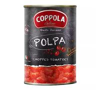 Coppola Polpa, Tomates hachées - sans sel ajouté 400g (Pack de12)