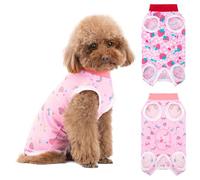 Coppthinktu Combinaison chirurgicale pour chien - Combinaison de convalescence pour chiens après une chirurgie - Combinaison pour plaies abdominales - Combinaison de stérilisation chirurgicale pour