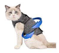 Coppthinktu Veste Anti-anxiété pour Chat, Gilet Anti-anxiété pour Chat, Chemise pour Chat, Solution apaisante recommandée par Les vétérinaires pour Feux d'artifice, Voyage, séparation