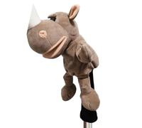 Copri Testa Mazze Golf Animali - Copricapo Peluche Protettore $, Simpatico Copri Ferro Fairway, Peluche Divertente Zoo | Accessorio Decorativo Divertente per Golfisti Uomo Donna Bambini