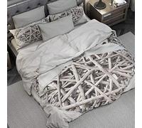 Copripiumino Digitale Tutto Stampato Microfibra Housse de Couette, Housse Couette, Parure de Lit, Linge de Lit, Love Lit 1 Personne 90x190