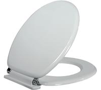 Coprivaso De Toilette Avec Fermeture Ralentissante En Bois MDF Blanc COD.FI92989