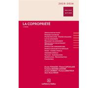 Copropriété 2025/2026 11ème édition - Pierre Capoulade - Dalloz - relié - Etude