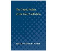 Coptic Psalter In The Freer Co