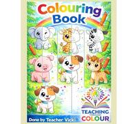 Copy & Colour Critters book: Help young learners build fine motor skills, focus, creativity and confidence.