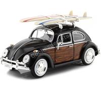 Copy of 1966 Volkswagen VW Beetle Con Portaequipajes Rojo 1:24 Motor Max 79559